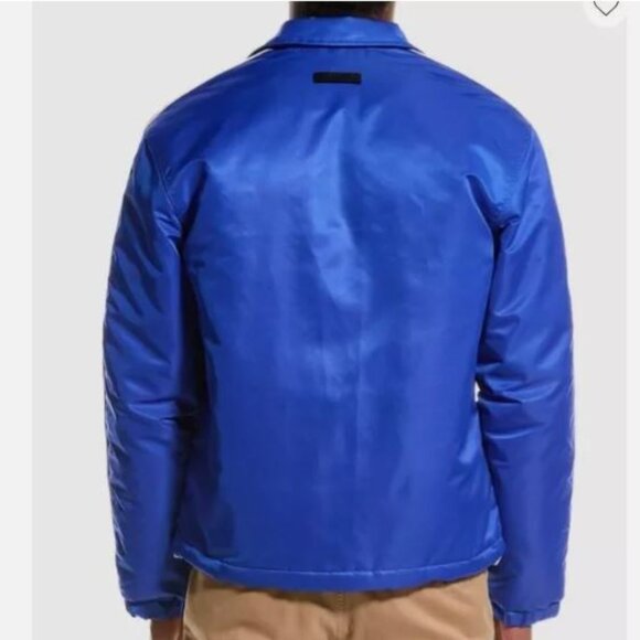 Hudson Water Repellent Insulated Coach Jacket Style HM100 Men's Size XL Blue New - Picture 7 of 13